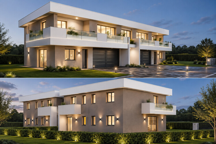REndering palazzina