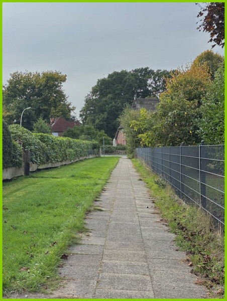Weg zum Haus 