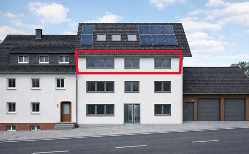 Illustration Hausbild  - OG