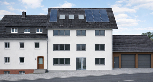 Illustration Hausfront