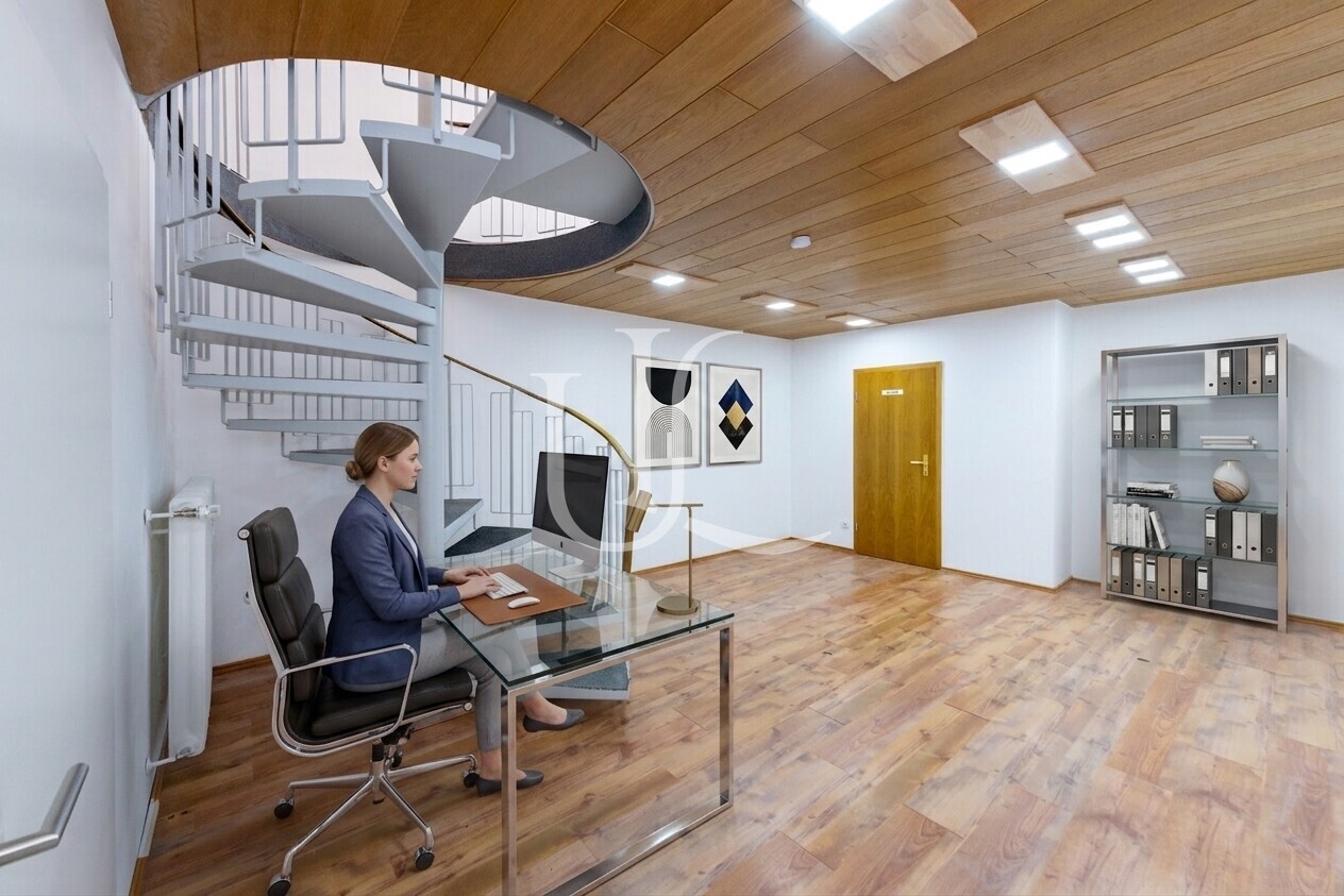 Innenansicht UG Visualisierung/Staging mit KI