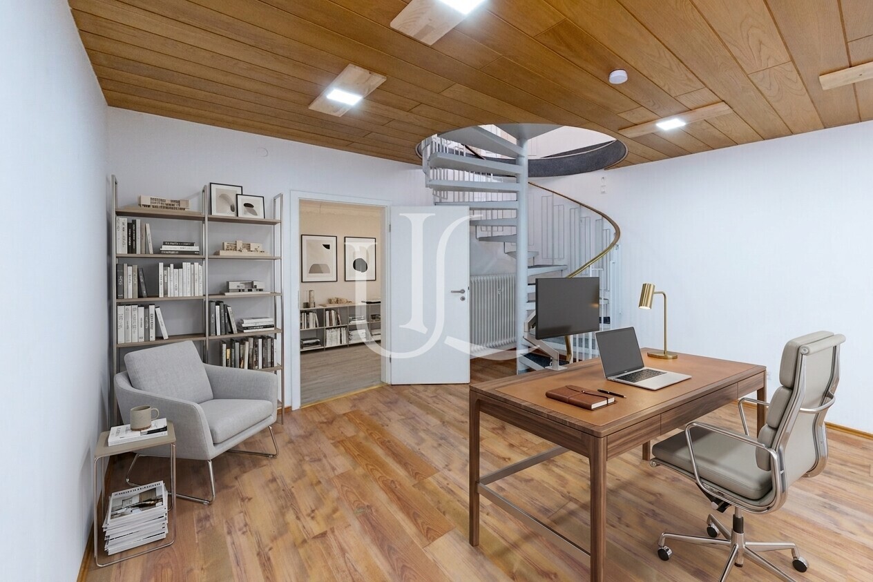 Innenansicht UG Visualisierung/Staging mit KI
