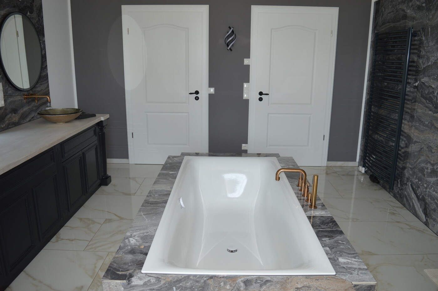 Freistehende Badewanne