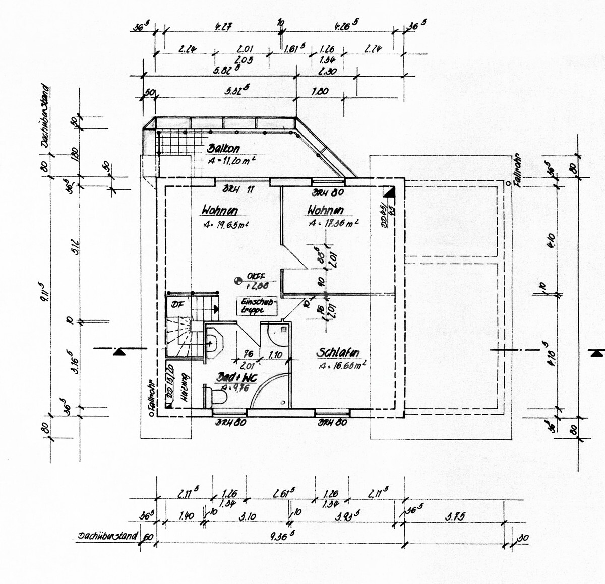 Grundriss Dachgeschoss