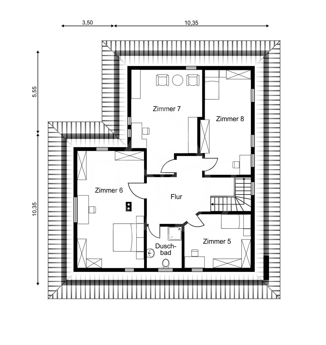 Grundriss DG
