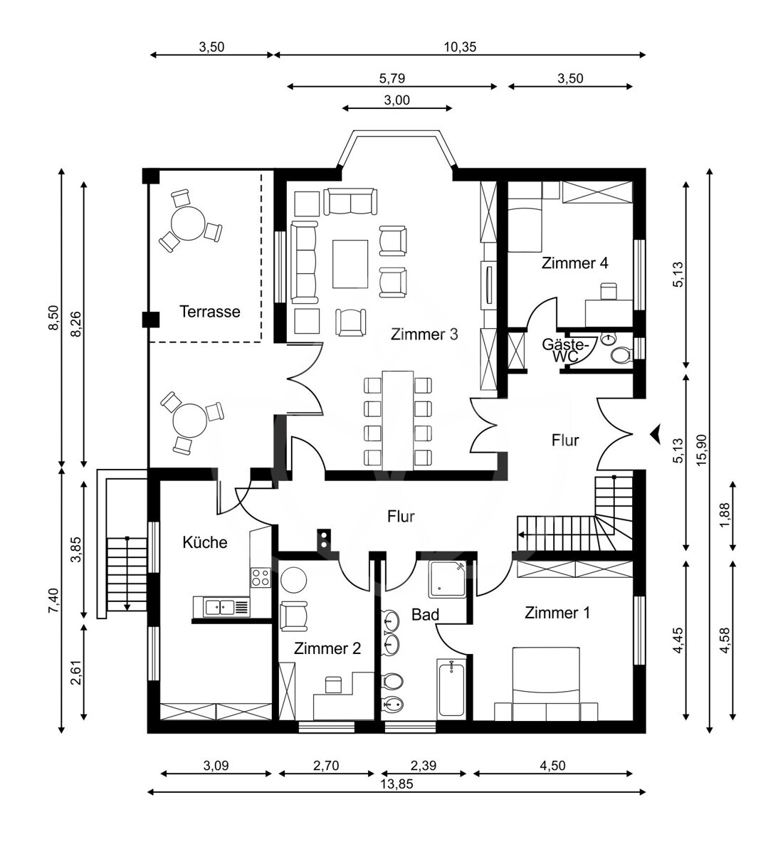 Grundriss EG
