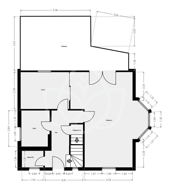 Grundriss Erdgeschoss