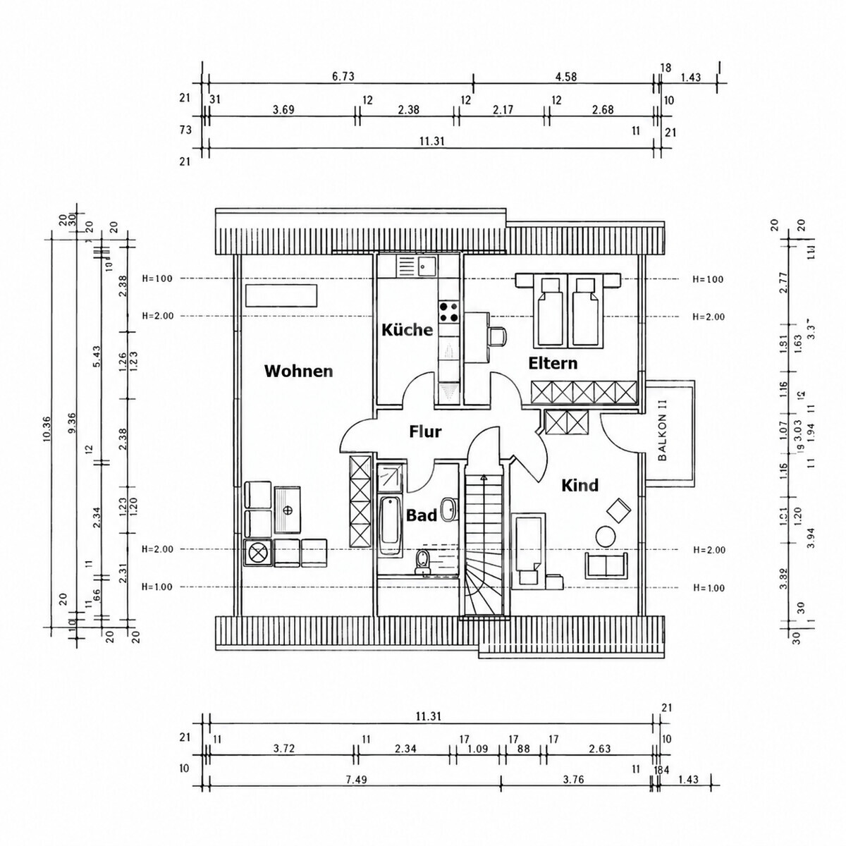Grundriss DG