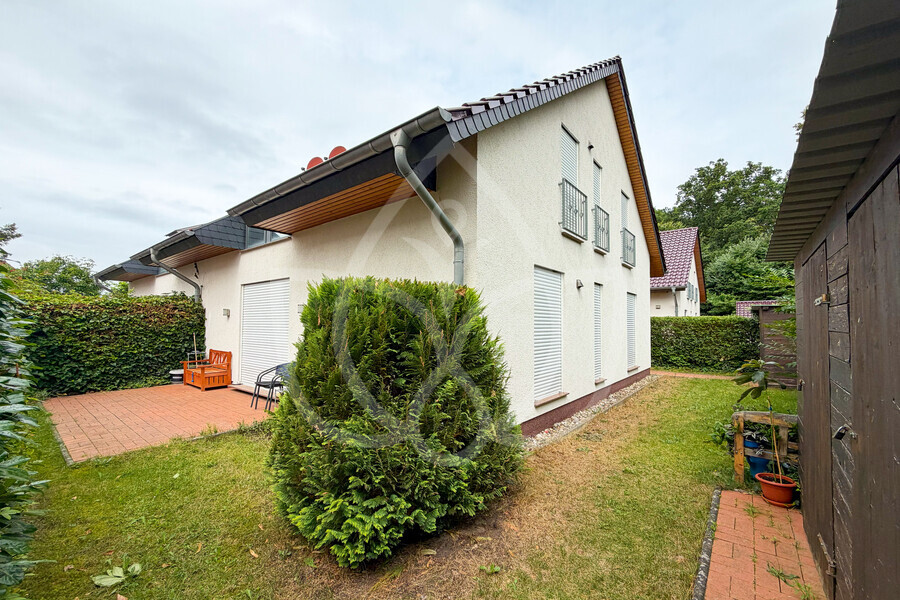 Ansicht Doppelhaus
