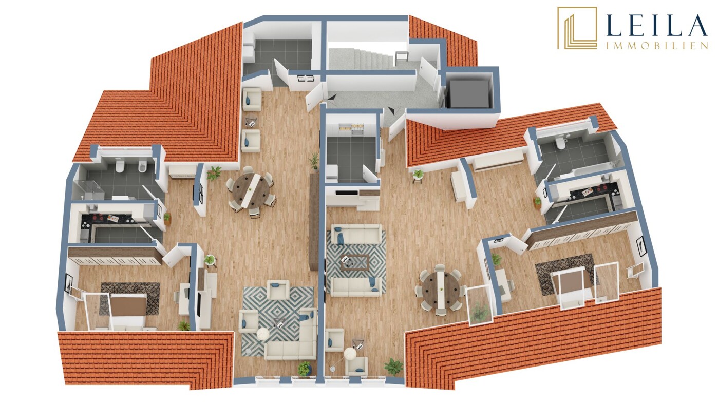 3D Visualisierung Dachgeschoss