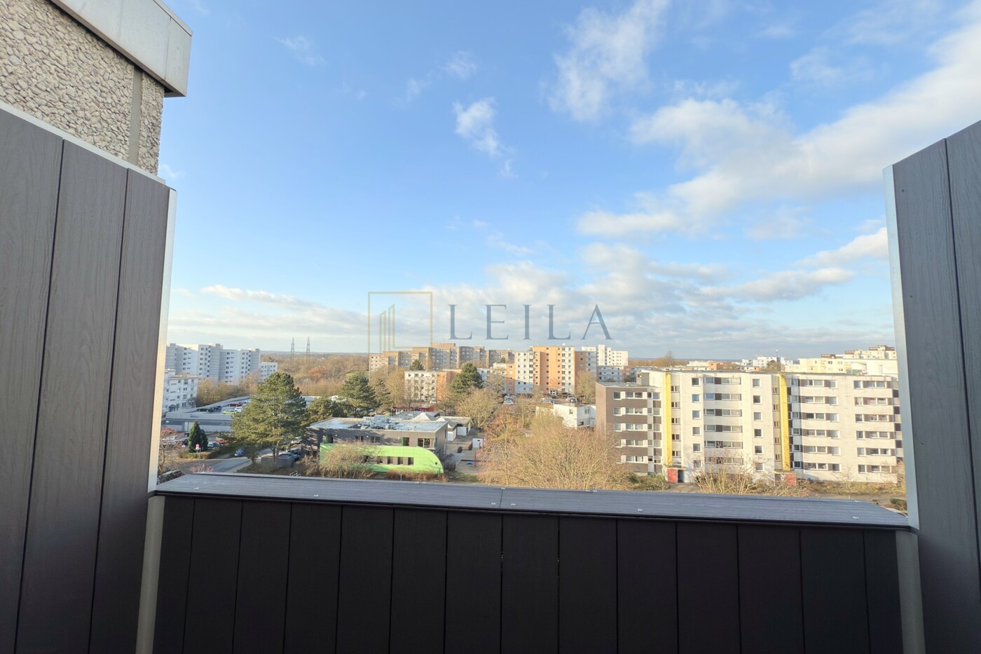 Ausblick von der Dachterrasse