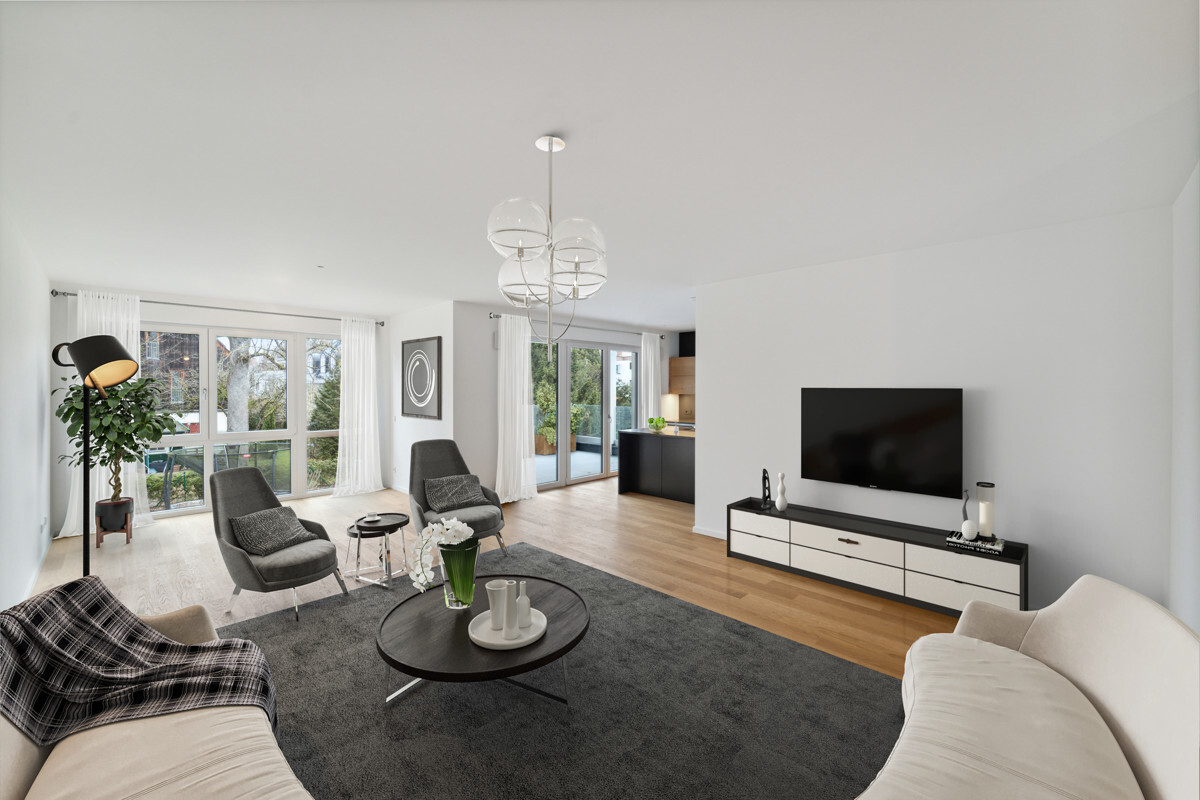 Wohnzimmer - Visualisiert
