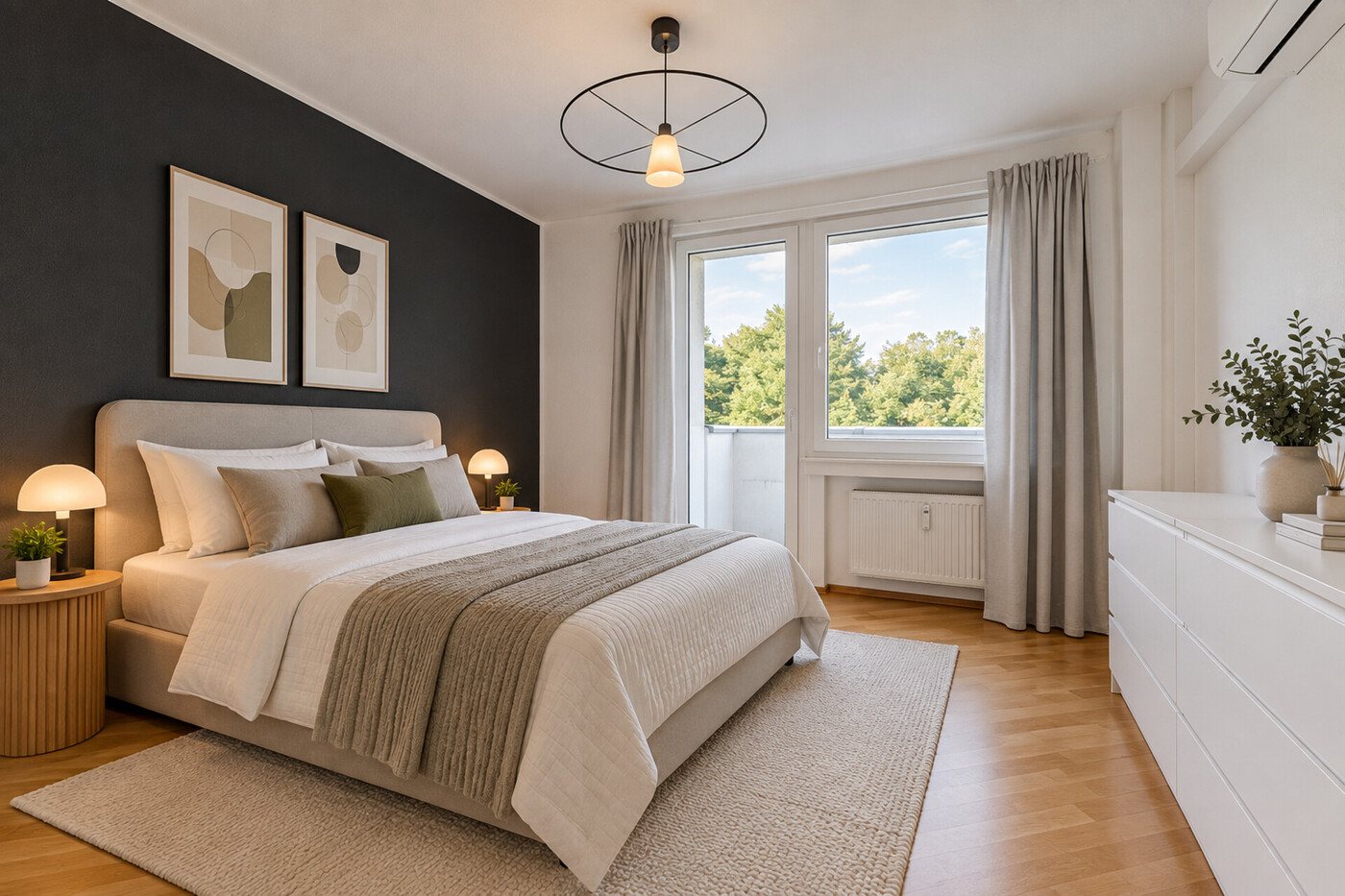 Schlafzimmer_Visualisierung