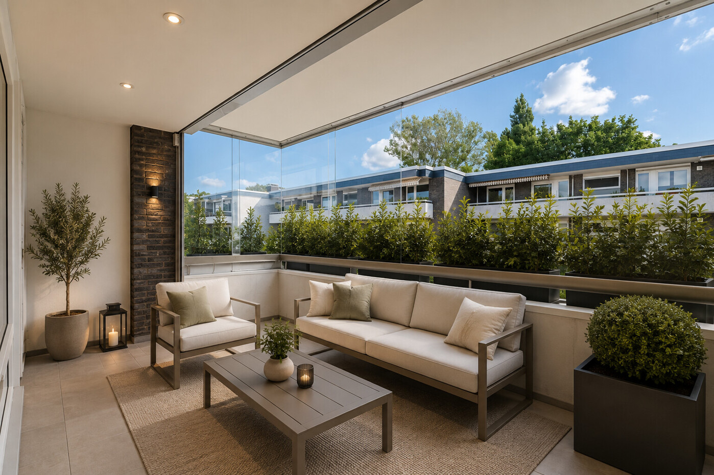 Visualisierung Terrasse