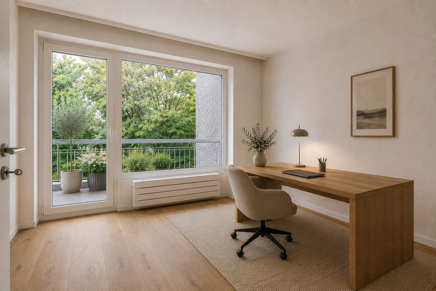 Visualisierung Arbeitszimmer