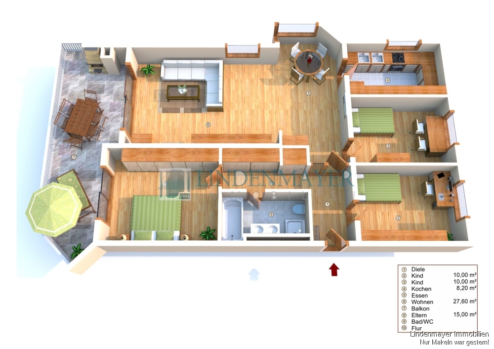 animierter Grundrissplan