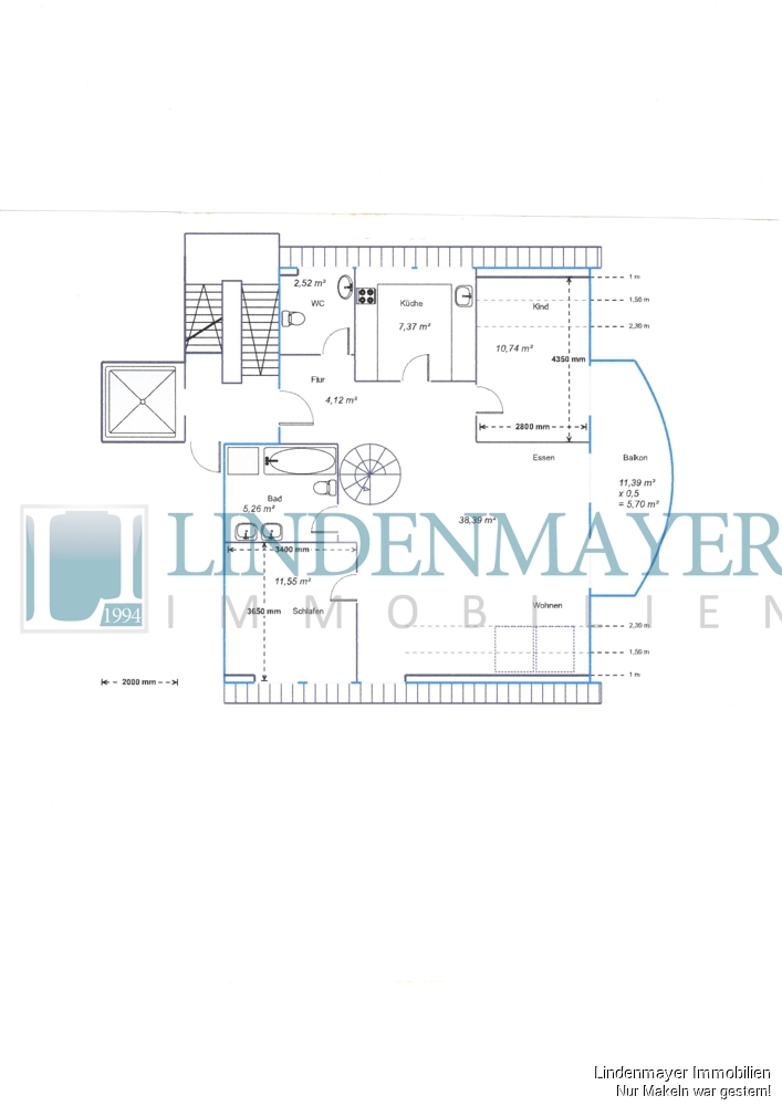 Grundriss Ebene 1