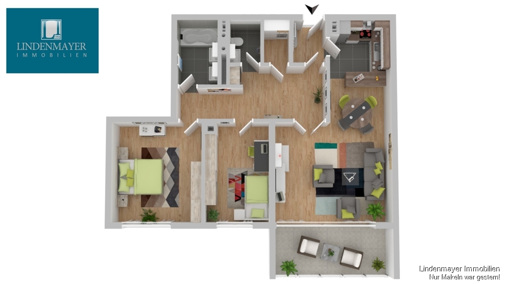 animierter Grundrissplan