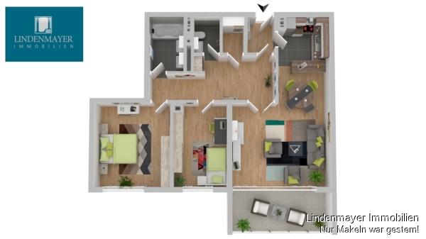 animierter Grundrissplan