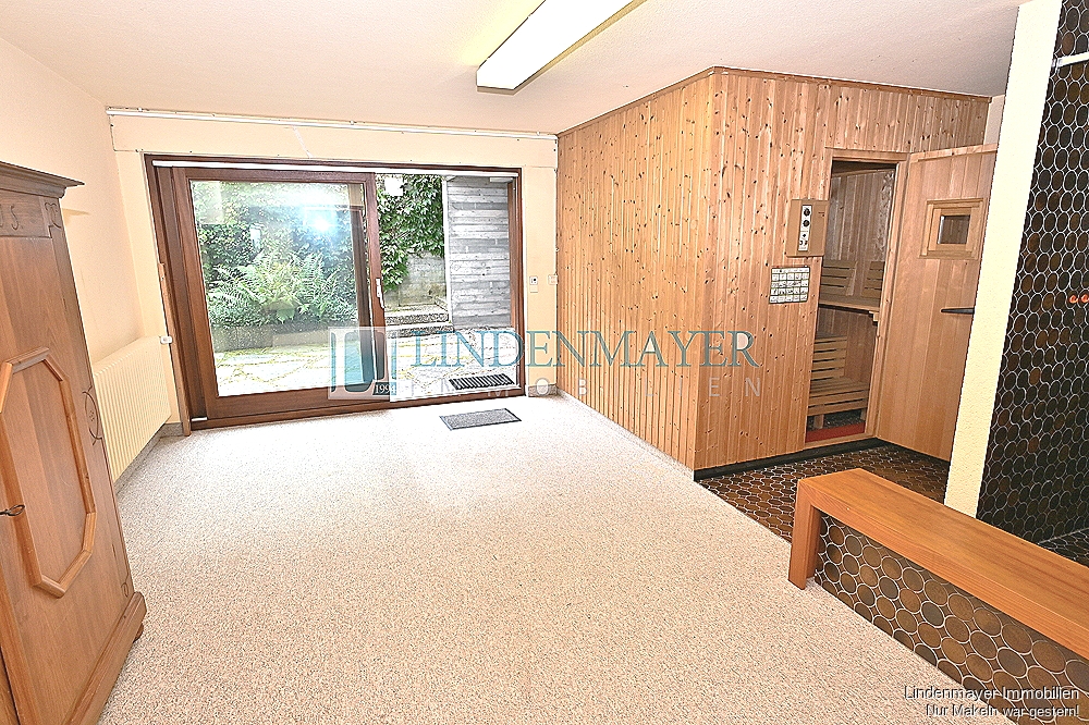 Ruhebereich Sauna innen