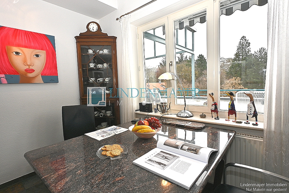 Essbereich mit Aussicht