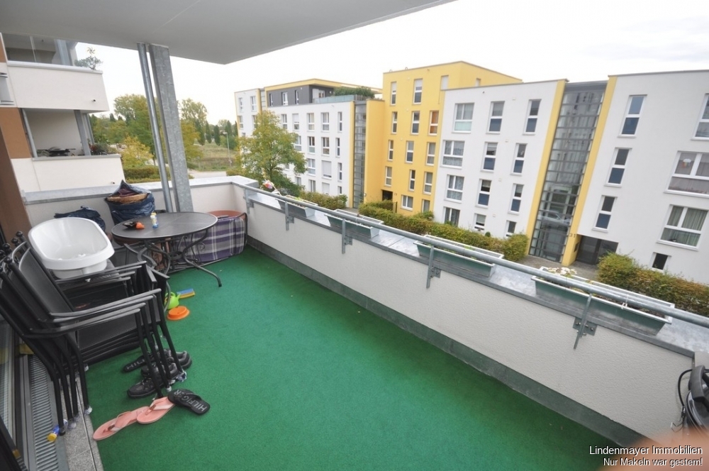 überdachter Balkon