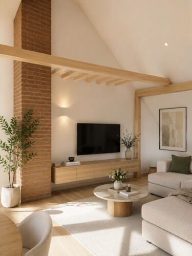 Wohnzimmer Visualisierung
