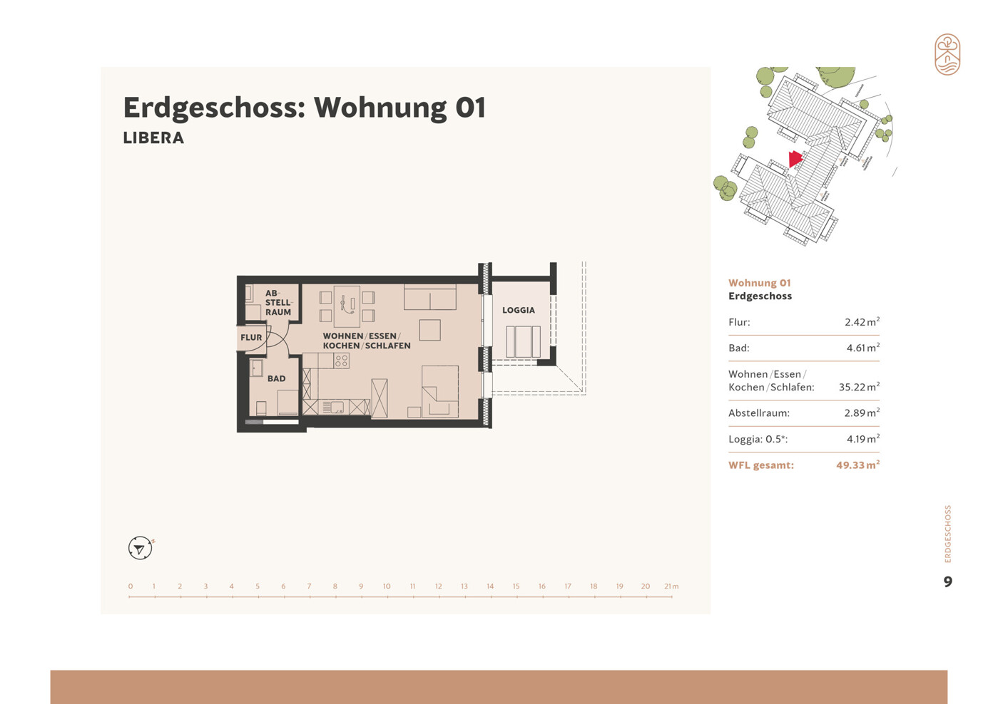 Erdgeschoss WE 1