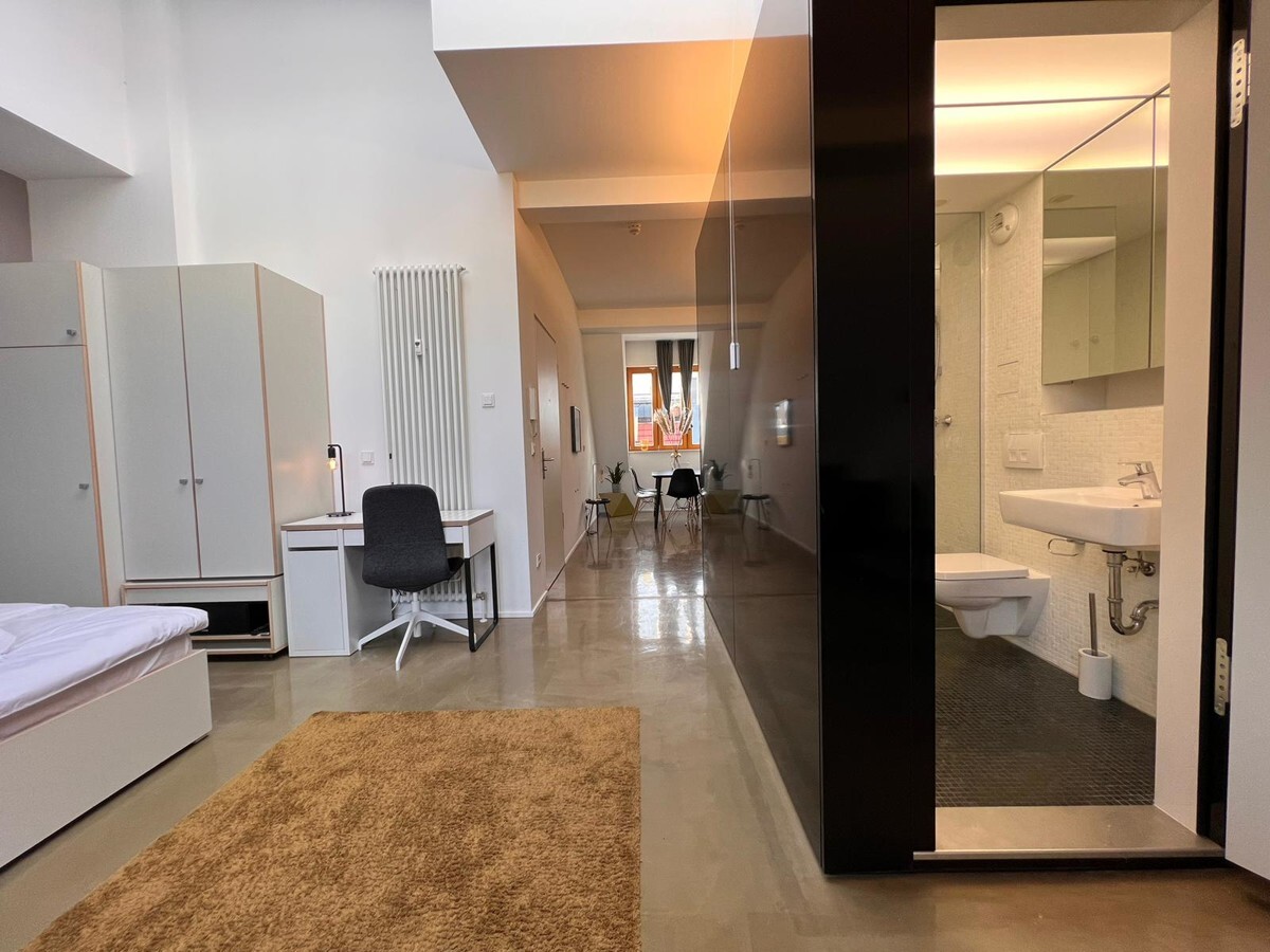 F-Hain: voll möbliertes LUXUS Apartment - 45 m² befristet für max. 12 Monate per SOFORT zu VERMIETEN - Foto 3