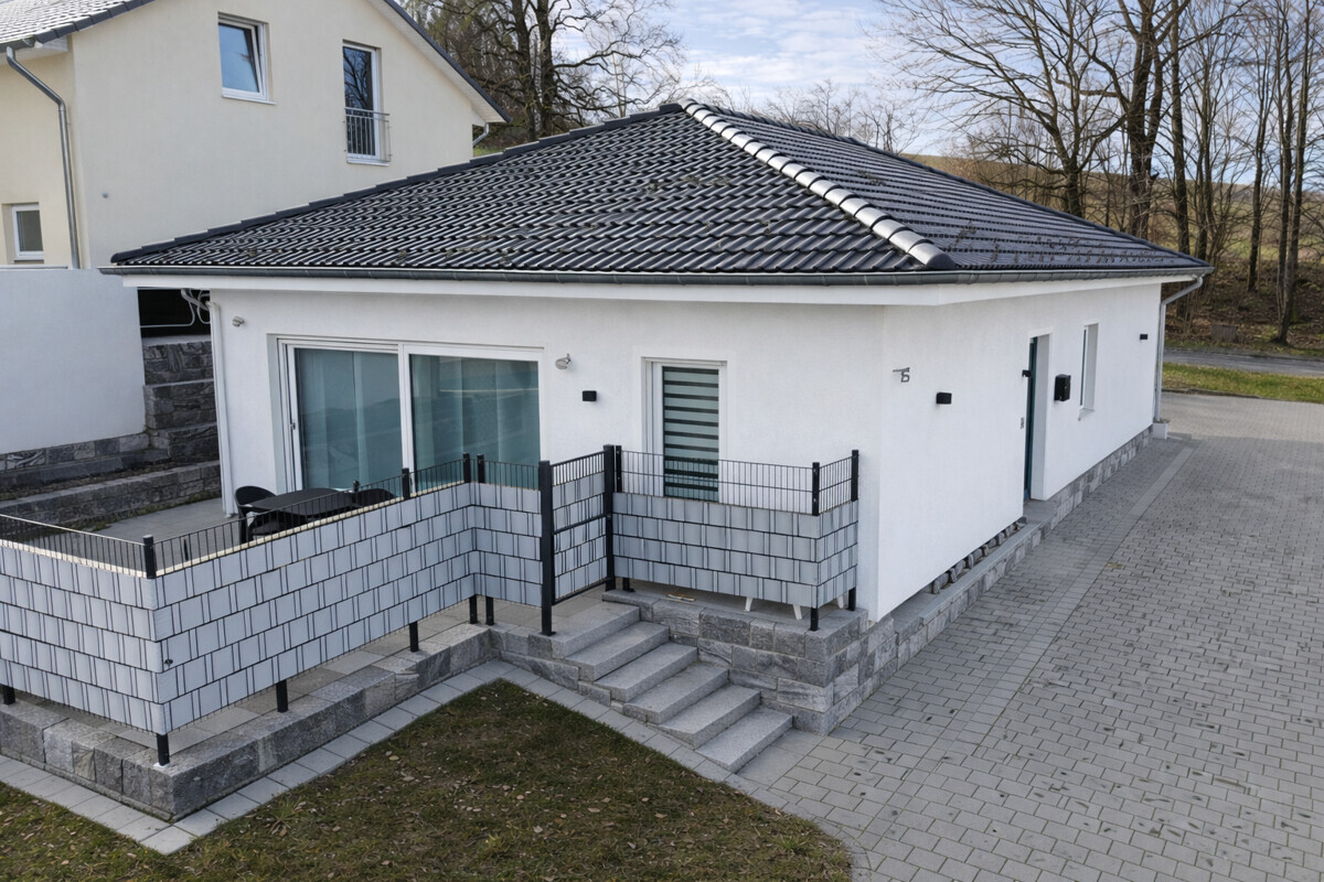 Darstellung mit angepasster Fassadenfarbe zur Veranschaulichung