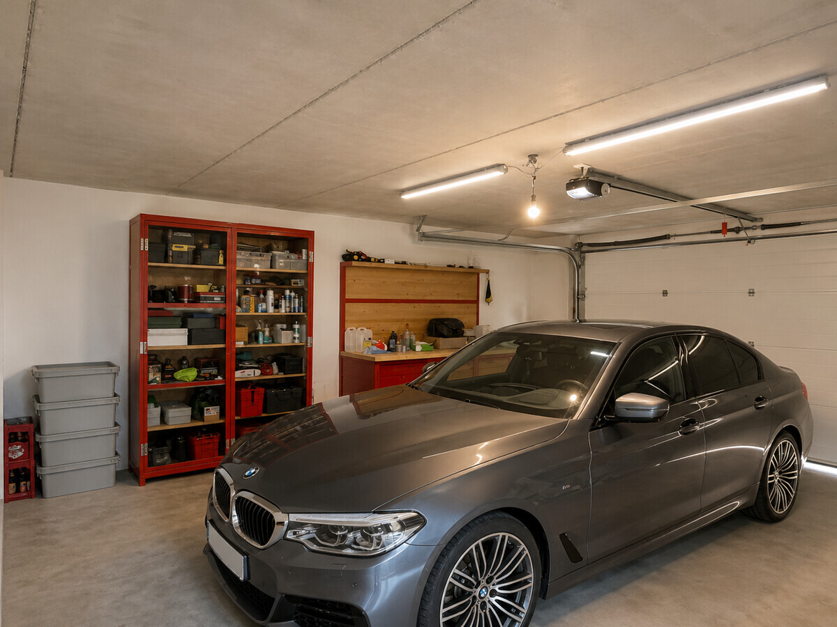 Geräumige Doppelgarage