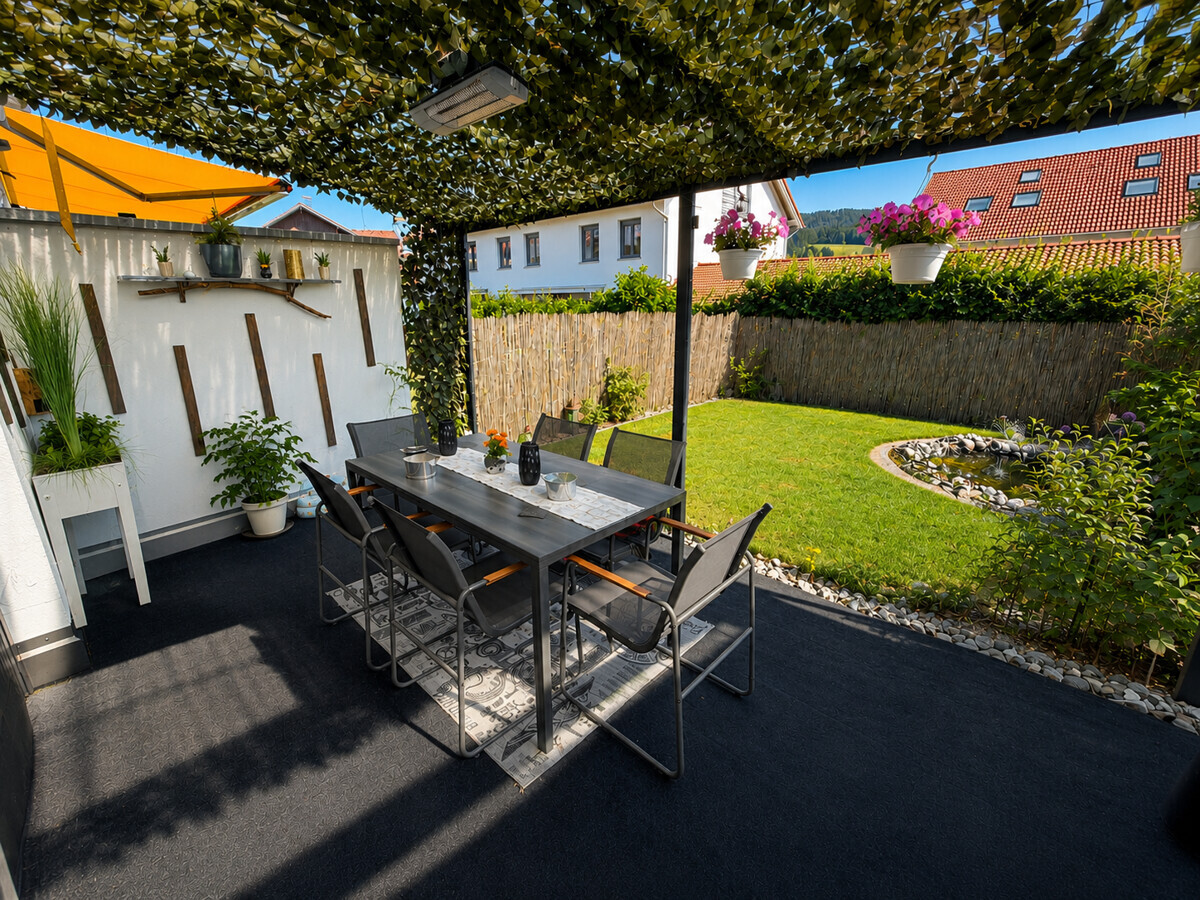 Terasse mit Garten