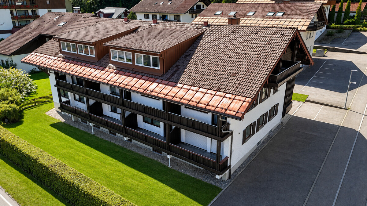 Aussenansicht der Wohnanlage