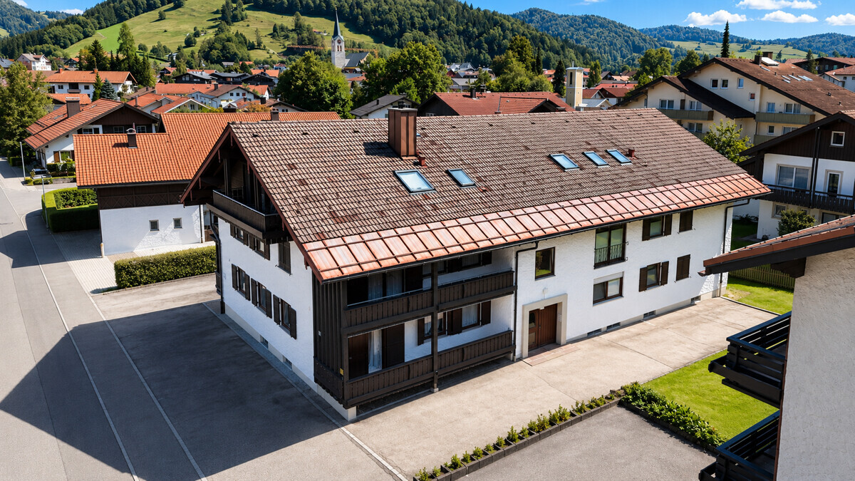 IM Aussenansicht der Wohnanlage G_1164