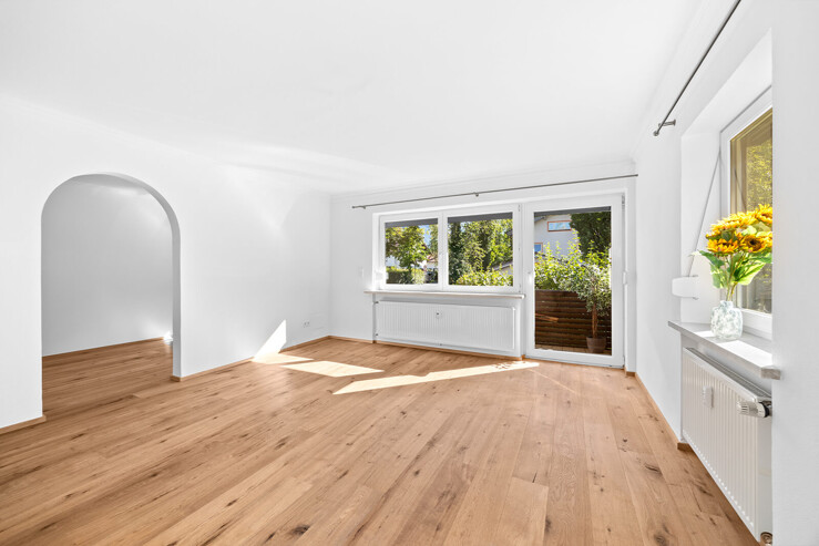 Wohnzimmer mit Loggia