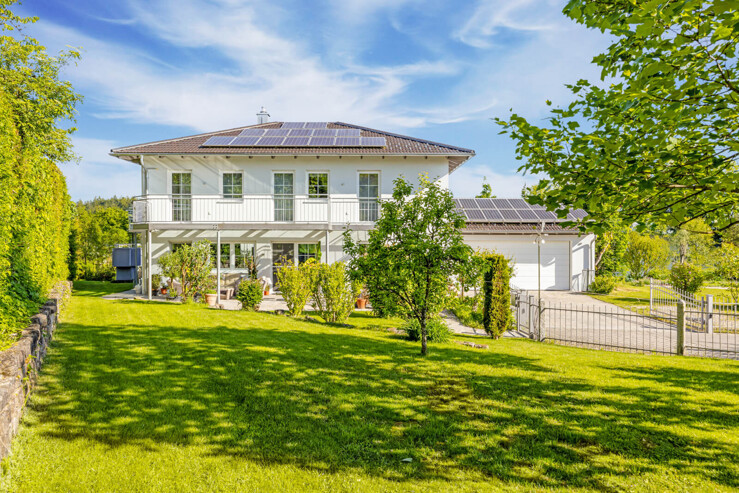 Das Landhaus aus südl. Richtung