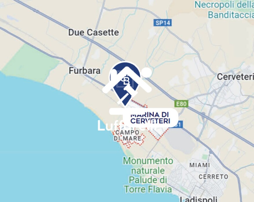 Immagine di NEGOZIO O LOCALE COMMERCIALE PIAZZA PRIMA ROSA – CERVETERI