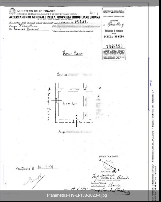 Immagine di APPARTAMENTI VIA FRANCESCO BARACCA – MARCELLINA (RM)