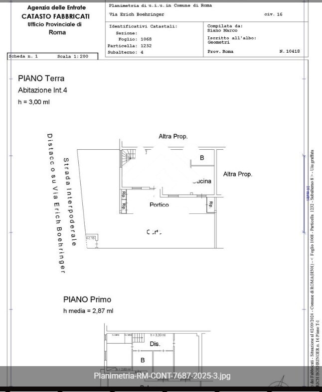 Immagine di VILLETTA VIA ARICH BOEHRINGER – ROMA