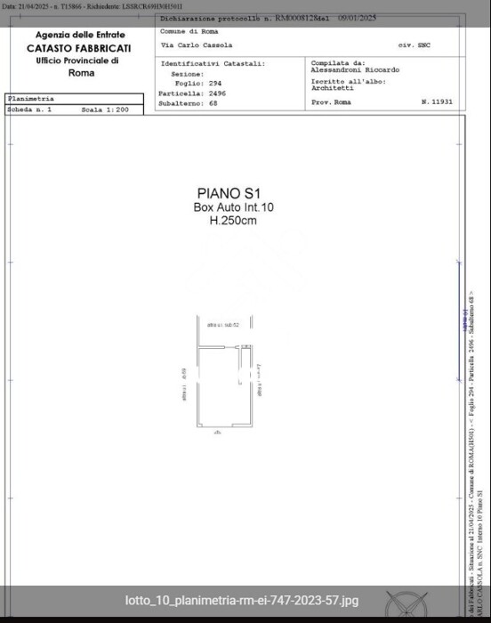 Immagine di VILLINO VIA CARLO CASSOLA – ROMA