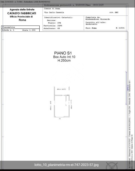 CASA / VILLA VIA CARLO CASSOLA - ROMA — foto 3