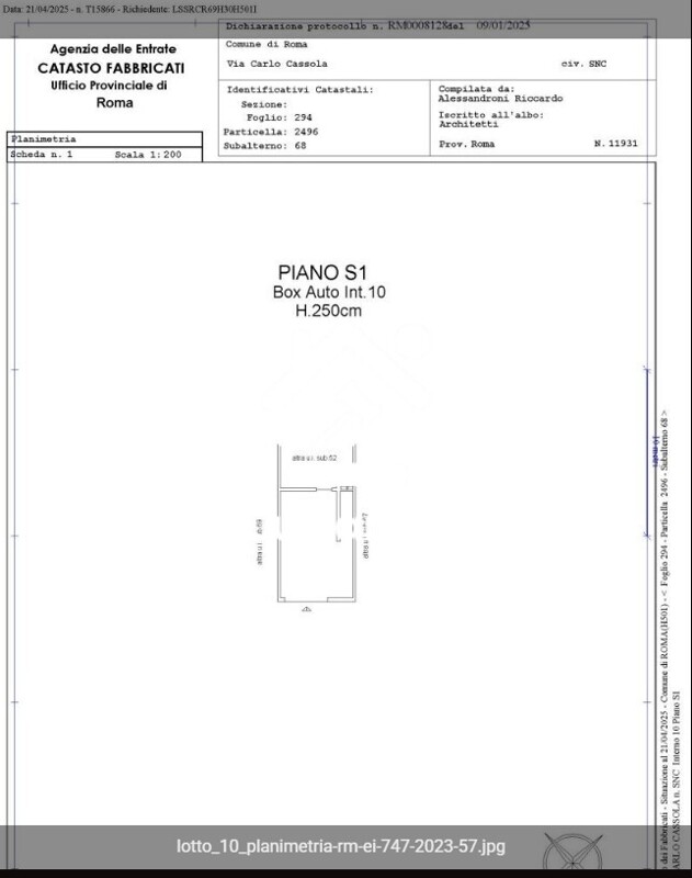 Immagine di VILLINO VIA CARLO CASSOLA – ROMA