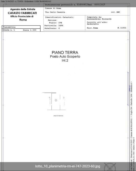 Immagine di VILLINO VIA CARLO CASSOLA – ROMA