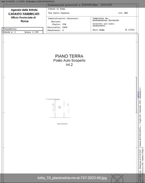 CASA / VILLA VIA CARLO CASSOLA - ROMA — foto 5