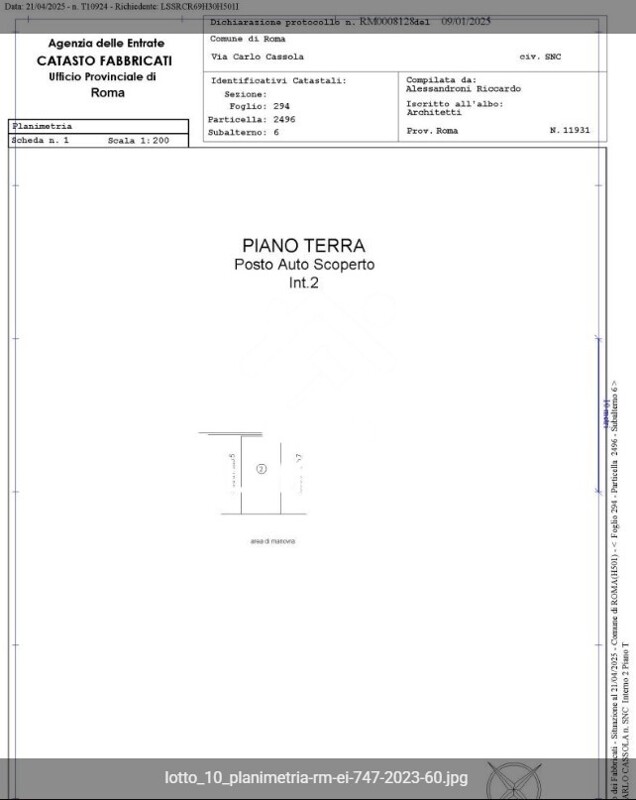 Immagine di VILLINO VIA CARLO CASSOLA – ROMA