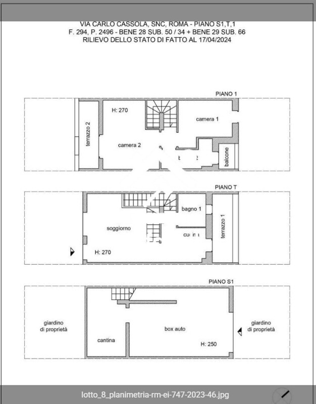 Immagine di VILLINO VIA CARLO CASSOLA – ROMA