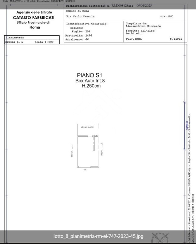 Immagine di VILLINO VIA CARLO CASSOLA – ROMA