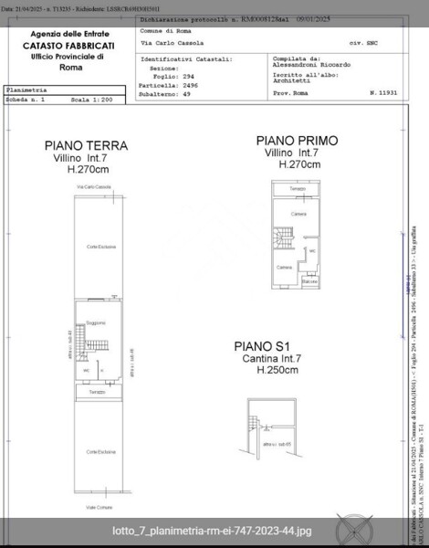 CASA / VILLA VIA CARLO CASSOLA - ROMA — foto 7