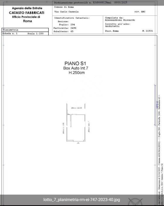 Immagine di VILLINO VIA CARLO CASSOLA – ROMA