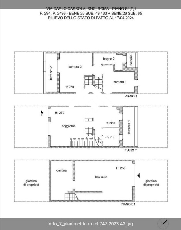Immagine di VILLINO VIA CARLO CASSOLA – ROMA
